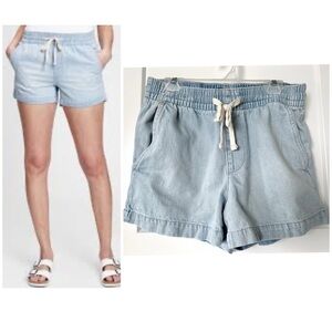 GAP Denim Easy Pull-On Shorts | XS